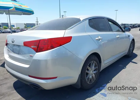2013 Kia Optima Lx из США, поврежденный, VIN KNAGM4A77D5440907